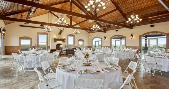 wedding banquet area